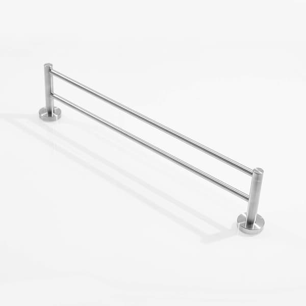 Vægmonteret håndklædeholder til badeværelse, rustfrit stål, 60 cm.