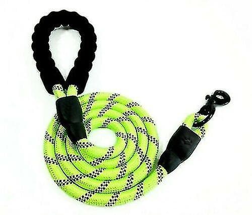 Dog Leash Rope Multicolored Large Open Mesh (Blue)