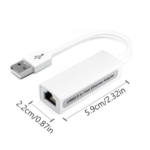 RTL8152B USB Ethernet-sovitin, USB2.0-RJ45 Gigabit USB-verkkosovitin