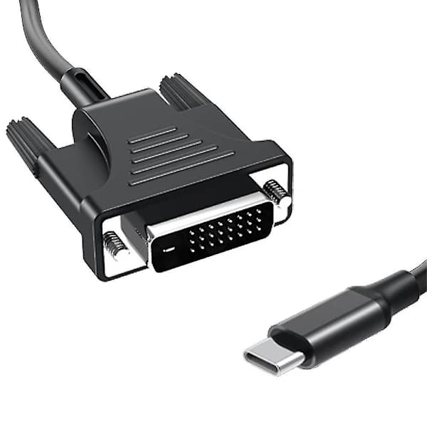 USB C - DVI-kaapelisovitin USB 3.1 Type C - DVI 4K-yhteensopiva 3.1 - DVI-sovitinkaapelille