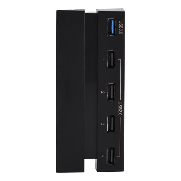 Højhastigheds 5-ports USB-hub 2.0 & 3.0 udvidelseshub-controlleradapter til PS4-spillekonsol