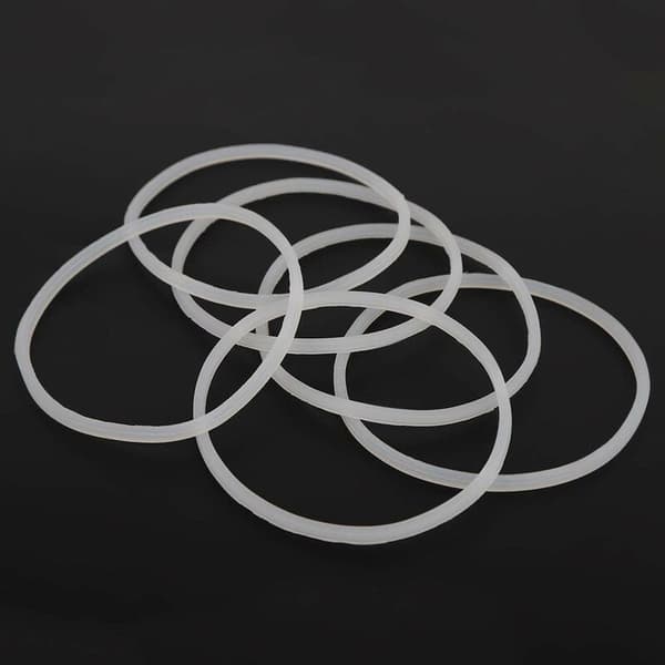 3/6 stk. nye erstatningspakninger gummipakningsring til Magic Bullet Flat/Cross Blade (6 stk.)