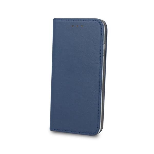 Magnetisk etui iPhone 13 mini Eco Læder blå blå blå