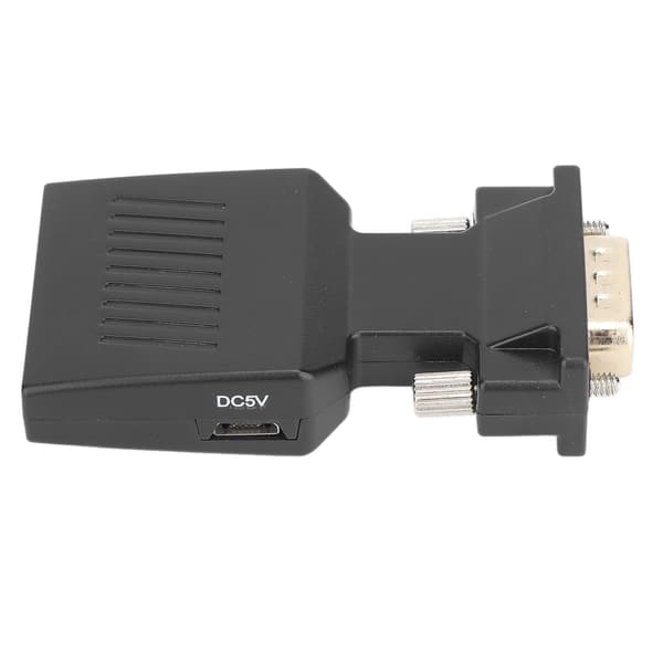 VGA Han til HD Multimedia Interface Hun 1080P HD-konverter til computere, bærbare computere og projektorer