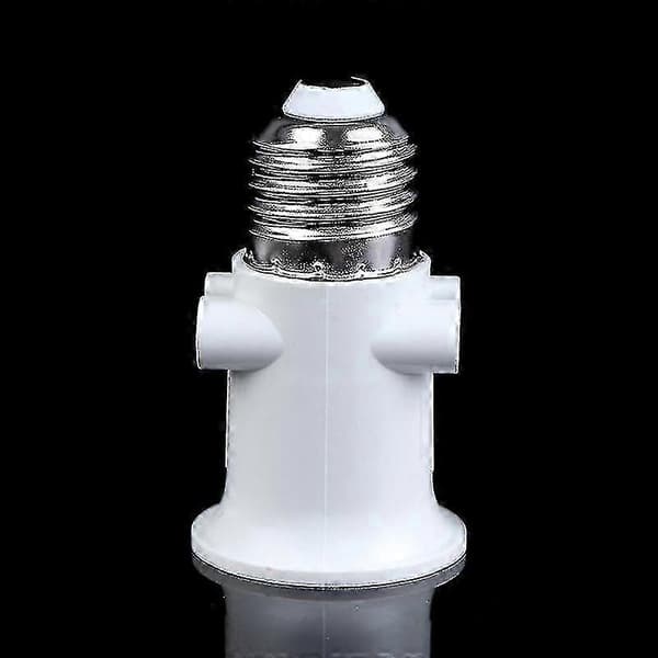 AC100-240V E27 Bulb Adapter Lamp Holder Base Socket Conversion with EU Plug