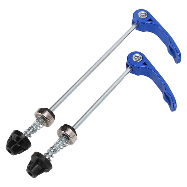 1 Pair/Set Bicycle Front Rear Quick Release Skewers Durable Bike Quick Release Lever Blue