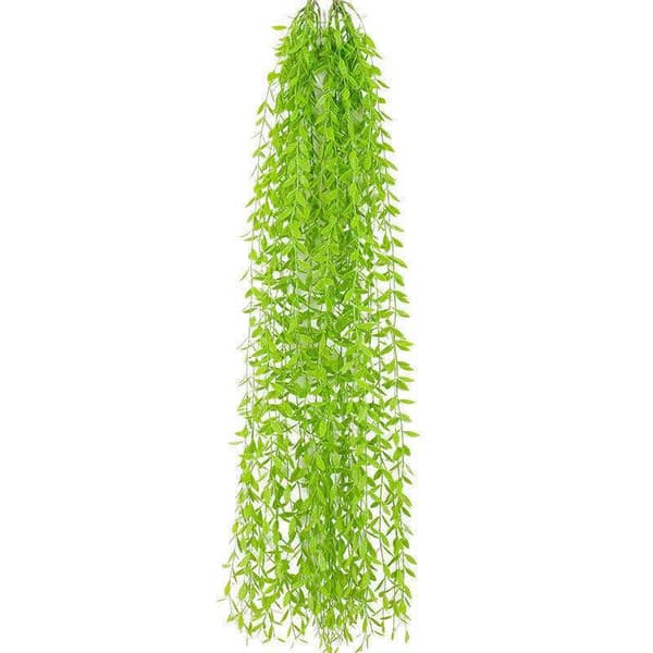 5 stk kunstige vedbendplanter Vedbendblade Kunstig guirlande Kompatibel