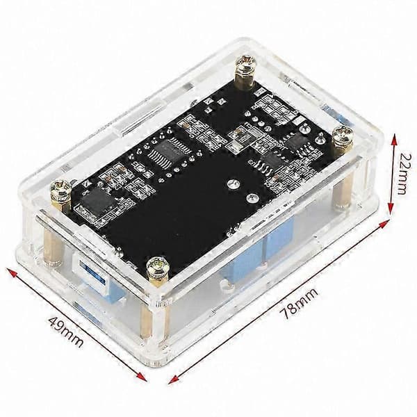 DC-DC strømforsyningsmodul 5V-36V til 1.25-32V spændingsregulatoromformer 3A stabilisator til elektronikprojekter blå blue