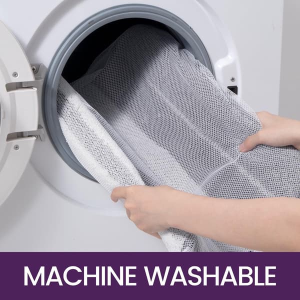 ING Bathroom Mat, 50 x 80 cm, Non-Slip, Absorbent, Machine Washable, Microfiber Material, Bathroom Accessory, Grey