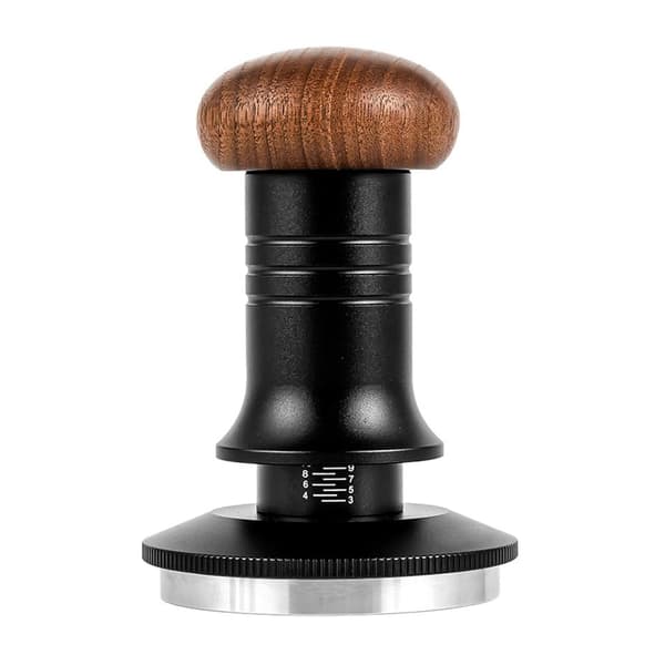 Elastisk Tamper Kraftbalanserad Fyllningspulverhammare, Justerbar Press, Kaffe Impact Pulverhammare 58mm