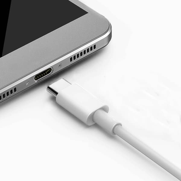 Valkoinen 1m datakaapeli 5A Type C pikalatauskaapeli Androidille, Huawei Honorille, Xiaomi-matkapuhelimelle