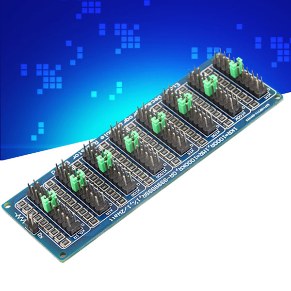 Programmerbart modstandskort 0.1R - 9999999R 8 sektioner 0.1R nøjagtighed elektronisk komponent