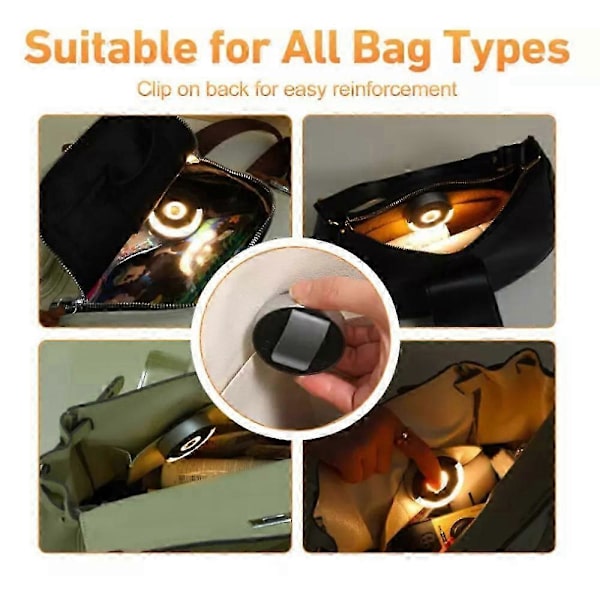 Women's Handbag LED Light, Rechargeable Bag Lighting