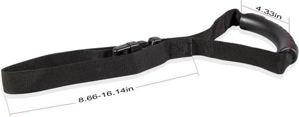 Adjustable Car Handle Standing Extra Safety Handle Vehicle Support Nylon Handle Car Aid for Elderly, Disabled, Pregnant Women