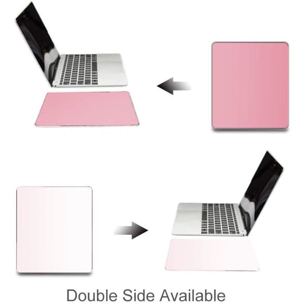 Aluminium Gaming Musematte i Metall - Rosegull
