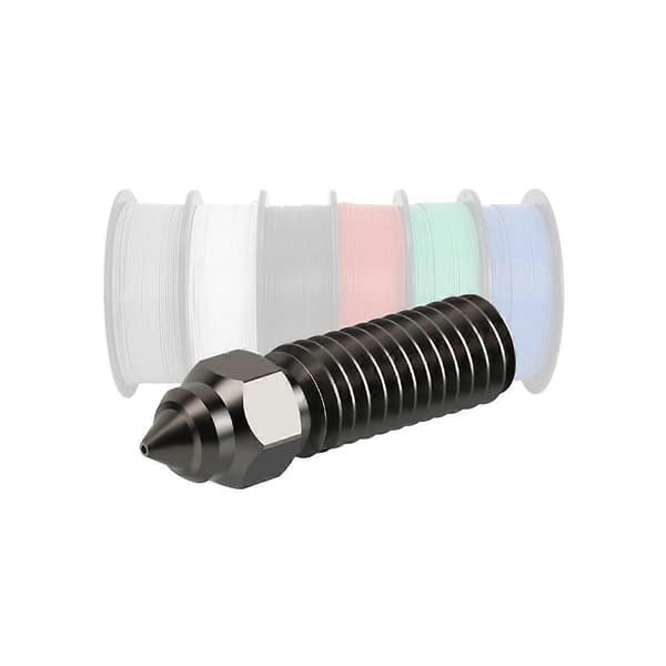 3-pack K1 Nozzle Set Hardened Steel 600mm/S High-Speed Printing for K1 / K1 Max / - 3D Printer Black