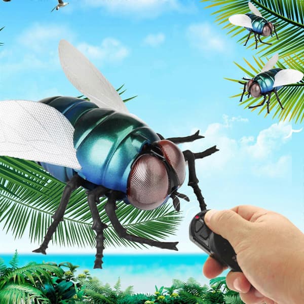 Electronic Pretend RC Insect Fly Simulation Insect Car Vehicle Crawling Funny Gift -Yx
