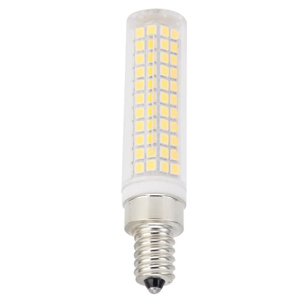 E12 LED Corn Bulb 1200LM 136LED Dimmable Lamp for Chandelier Ceiling Lamp Wall Lamp 110V Cold White [DB] 5 5 5 5