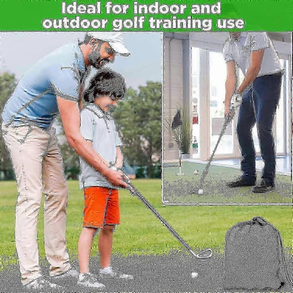 100 biodegradable golf balls with carrying case - hollow practice balls