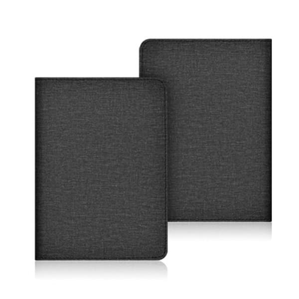 Sort PC-stofetui til Kindle Oasis 2/3 med stativ og håndrem, kompatibelt med Kindle Oasis 2/3