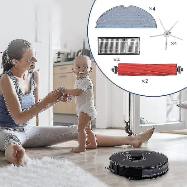 Tarvikkeet Roborock S7 S7+ S7 Plus S7 Max T7s T7s Plus -robotti-imurille_yux