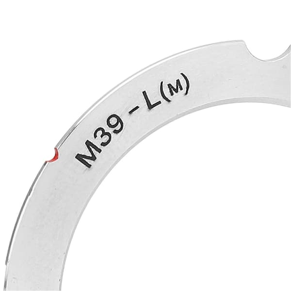 M39LM objektivadapterring aluminiumslegering højpræcisions objektivadaptermontering til Leica M39 LSM LTM 50mm 75mm objektiv