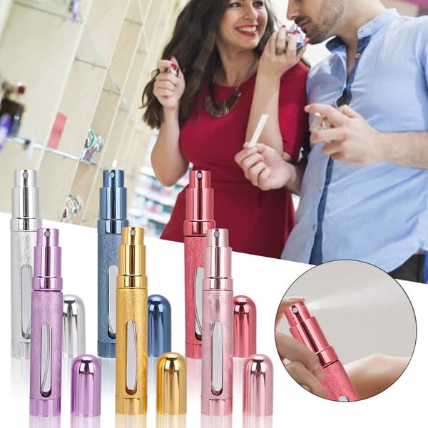 12ML Parfymflaske Påfyllbar Bærbar Reise Mini Påfyllbar Praktisk Tom Atomizer