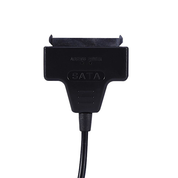 USB 2.0 SATA 7+15+22-pin kabeladapter för 2.5