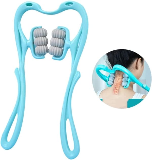 Nackmassager (blå), Nackmassagerulle, Nackrulle, Nacke och