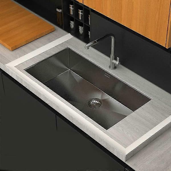 Silicone Sealing Strip for Sink Bathroom Kitchen Countertop