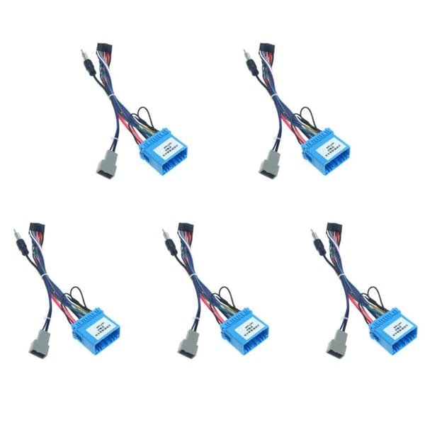 5X auton 16-nastainen Android-stereojohtosarjasovitin ///:lle