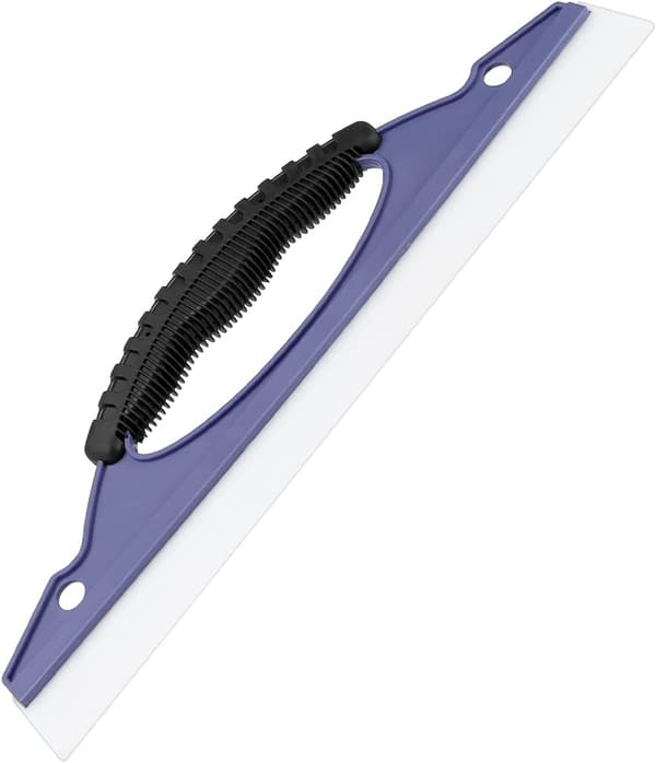 Window Squeegee, Shower Squeegee 31cm Long, Hanging Soft Rubber H
