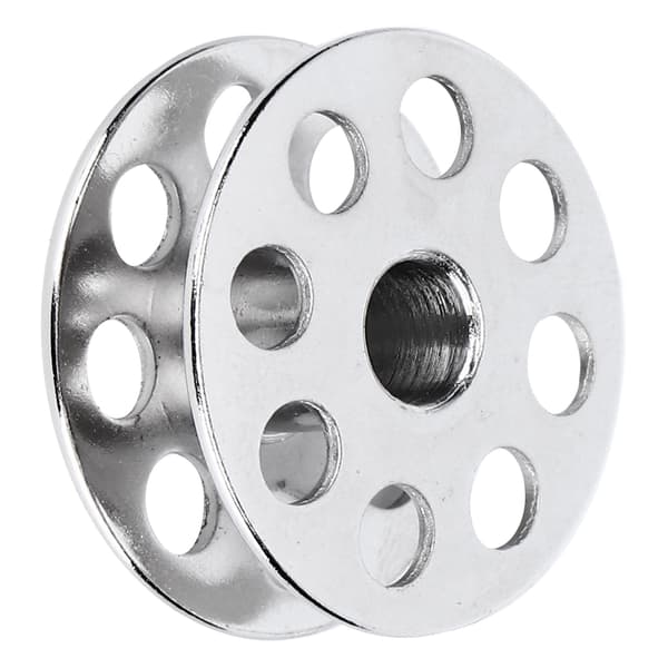 Sewing Machine Bobbin 8 Holes Extra Large Iron Bobbin Thread Core for Electric Industrial Sewing Machine Accessories
