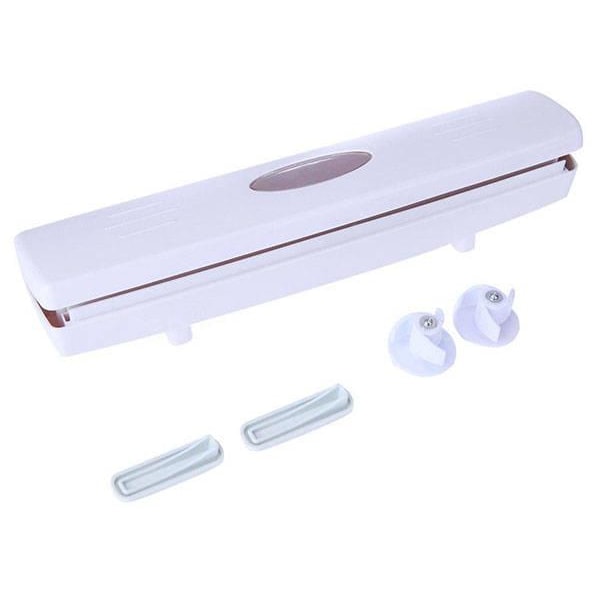 Folie skærer - Holder til aluminiumsfolie & plastfolie White Vit