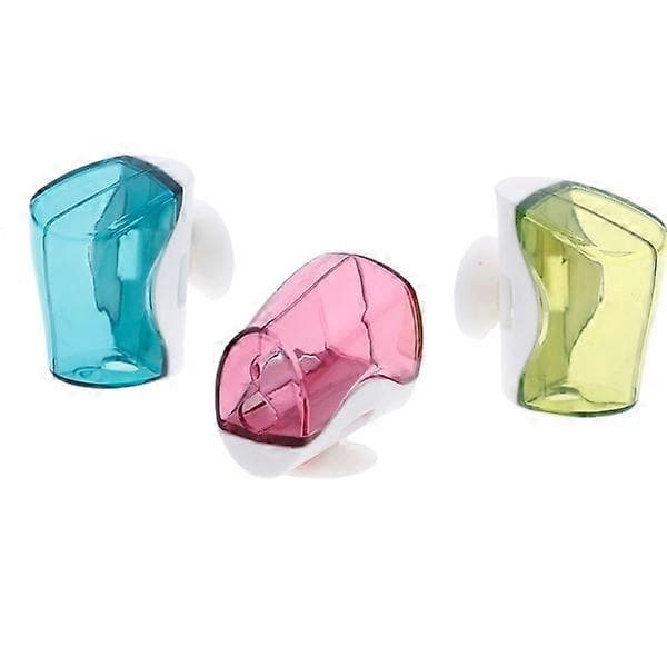3 Pcs Toothbrush Holder Dustproof Wall Mounted Suction Cup Toothbrush