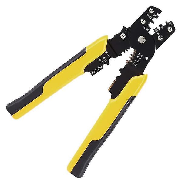1 pc Crimping Tool Crimper Pliers Wire Crimper Adjustable Crimping Range For Cutting And Crimping Cab