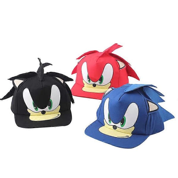 Adjustable Baseball Cap for Kids, Children 3D Character Cartoon Cap (FMY) Red Red