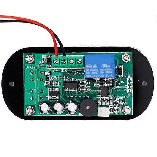 W1308 DC 12V Digital Kjøle- og Varmesensor Temperaturregulator Justerbar Termostatbryter Termometerkontroll Blått Lys