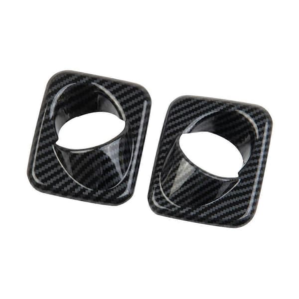 Til 2021-2023 Nummerpladelys Cover Trim Kulfiber Tilbehør