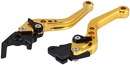 Pair Red CNC Aluminum Motorcycle Clutch Drum Brake Lever Handle