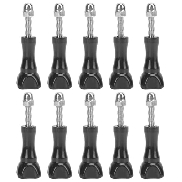 Tripod Mount Adapter Knob Long Thumbscrews with Nut - 10 Pcs/Set