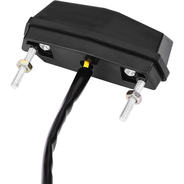 12V Universal Motorcykel LED-nummerpladelys Baglygte Hvid
