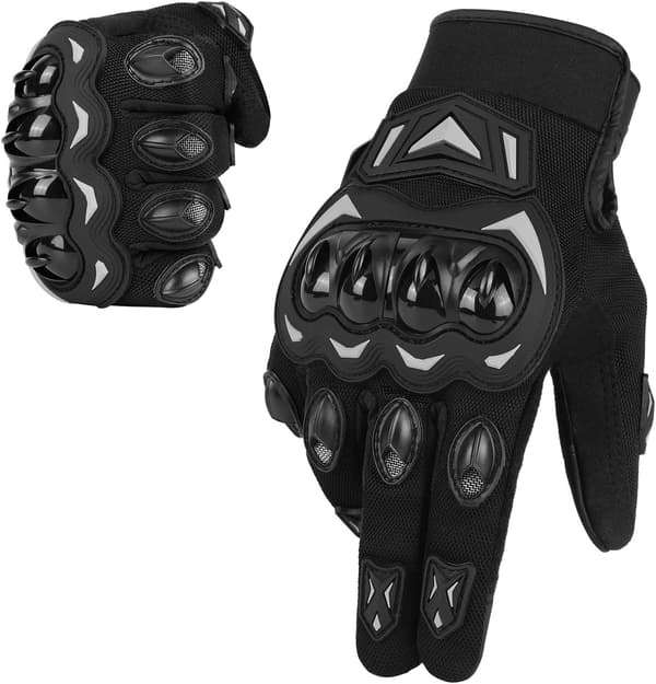 (M) Motorcykelhandsker Fuld Finger Touch Screen Motorcykelhandske App