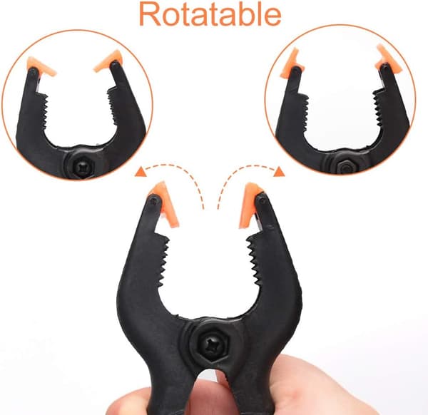 20-pack Nylon Spring Clamps, 10-pack 6.5 cm Clamps, 10-pack 9.5 cm