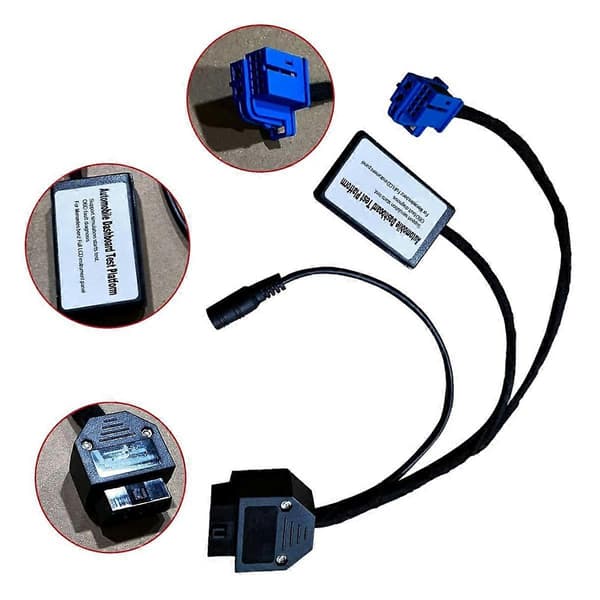 Testplattform for bilinstrumentpanel W205 W213 W253 W164 Kabel for full LCD-instrumentpanel