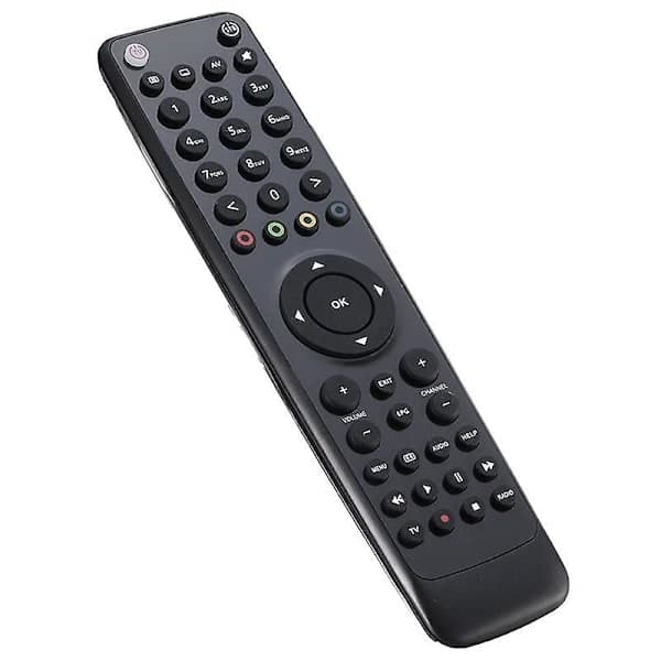 Simple Satellite Receiver Replacement Remote Control for Vu+ Solo 2/meelo Se/vu Solo2 Se Sat Tv Black