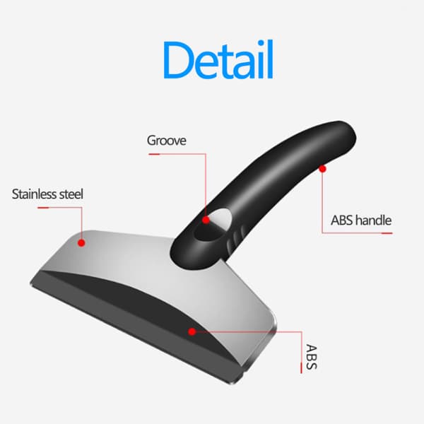 Durable Car Windshield Snow Shovel Snow Removal Scraper Ice Scraper Window Cleaning Tool For All Car Accessories [DB] 1pc 1pc