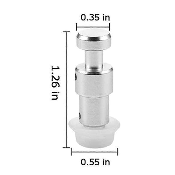 Dampventilhåndtak Flyteventil Reservedeler med 3 silikonhetter for Instant Ultra 3, 6, 8 QT