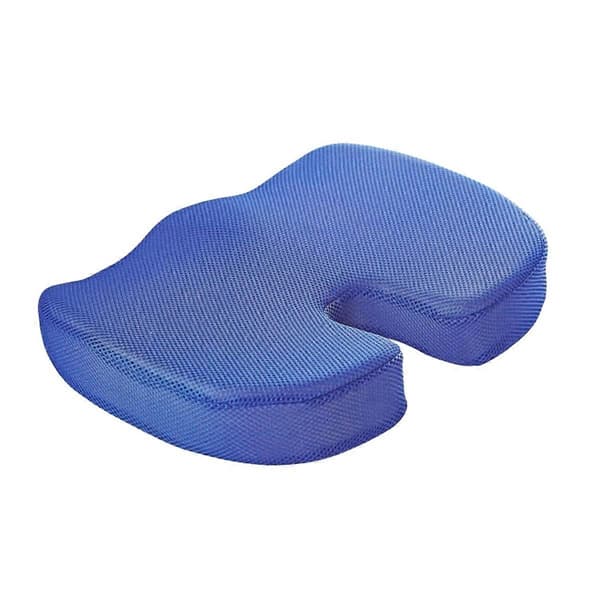Ergonomic Memory Cotton Seat Cushion for Students, Office Cushion, Sedentary Artifact Blue