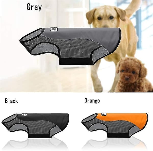 Kølevest til hunde, åndbar kølevest til kæledyr, let kølevest til hunde
